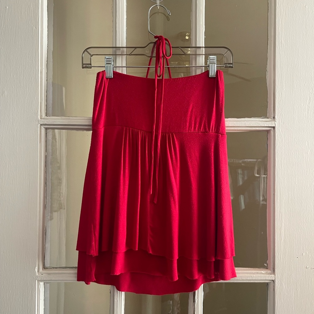 Jeweled Red Top - Picture 2 of 3